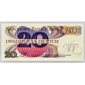 Poland, 20 Zlotych 1982