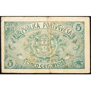 Portugal, 5 Centavos 1918