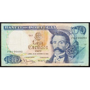 Portugal, 100 Escudos 1965