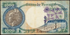 Portugalia, 1000 Escudos 1967