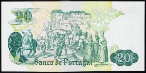 Portugal, 20 Escudos 1971