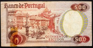 Portogallo, 500 scudi 1979