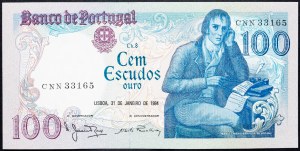 Portugal, 100 Escudos Ouro 1984