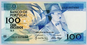 Portugal, 100 Escudos 1986