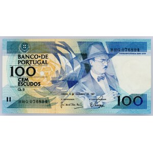 Portugalsko, 100 Escudos 1987