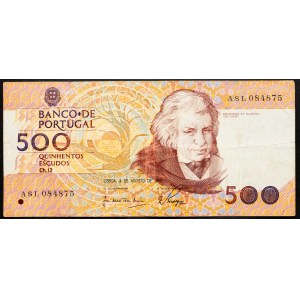 Portugal, 500 Escudos 1989