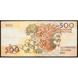 Portugal, 500 Escudos 1989