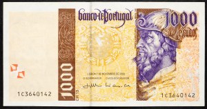 Portugal, 1000 Escudos 2000