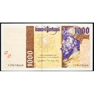 Portugal, 1000 Escudos 2000