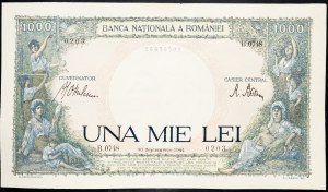 Rumunia, 1000 Lei 1941