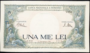 Roumanie, 1000 Lei 1941