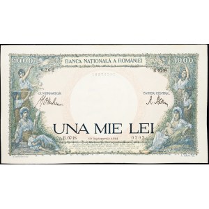 Romania, 1000 Lei 1941