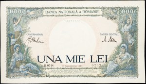 Roumanie, 1000 Lei 1941