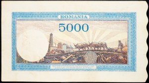 Rumunsko, 5000 lei 1943