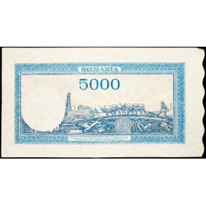 Romania, 5000 Lei 1945
