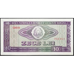 Romania, 10 Lei 1966