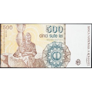 Romania, 500 Lei 1991