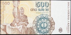 Rumunia, 500 Lei 1991