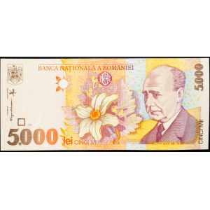 Romania, 5000 Lei 1998