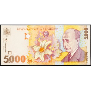 Romania, 5000 Lei 1998