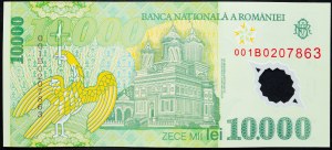 Romania, 10000 Lei 2000