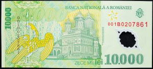 Romania, 10000 Lei 2000