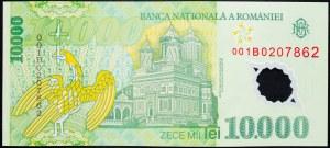 Rumunsko, 10000 Lei 2000