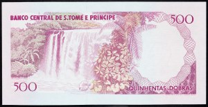Saint Thomas e Isola del Principe, 500 Dobras 1993