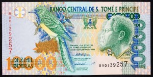 Svatý Tomáš a Princův ostrov, 10000 Dobras 1996