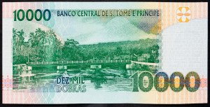 Svatý Tomáš a Princův ostrov, 10000 Dobras 1996