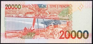 Saint Thomas e Isola del Principe, 20000 Dobras 1996