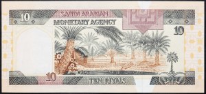 Saudská Arábia, 10 rialov 1983