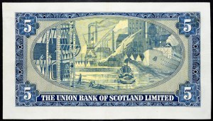 Szkocja, 5 funtów 1953