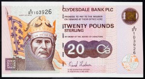 Szkocja, 20 funtów 2006