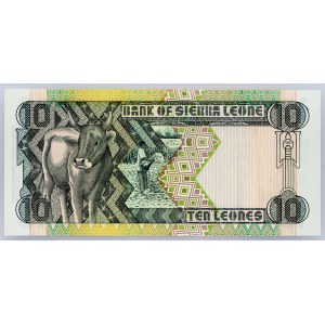 Sierra Leone, 10 Leoni 1988