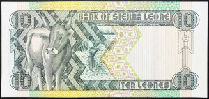 Sierra Leone, 10 Leone 1988 r.
