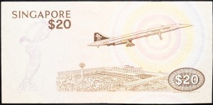 Singapore, 20 Dollars 1979