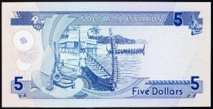 Solomon Islands, 5 Dollars 1997