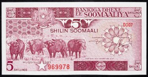 Somalia, 10 Schilling 1983