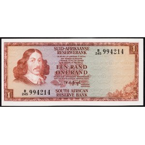 South African Republic, 1 Rand 1967
