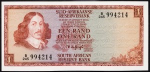 République sud-africaine, 1 Rand 1967