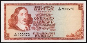 République sud-africaine, 1 Rand 1967