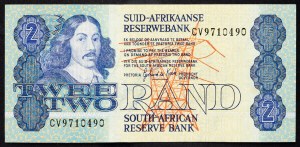 République sud-africaine, 2 rands 1983-1990