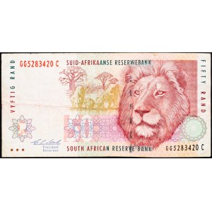 South African Republic, 50 Rand 1992