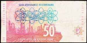 République sud-africaine, 50 Rand 1992