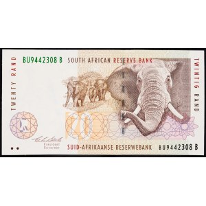 South African Republic, 20 Rand 1993
