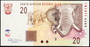 Südafrikanische Republik, 20 Rand 2009