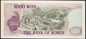 South Korea, 1000 Won 1975