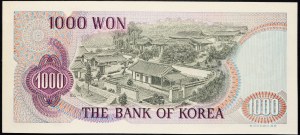 Južná Kórea, 1000 wonov 1975