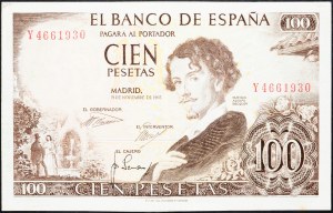 Spanien, 100 Pesetas 1965